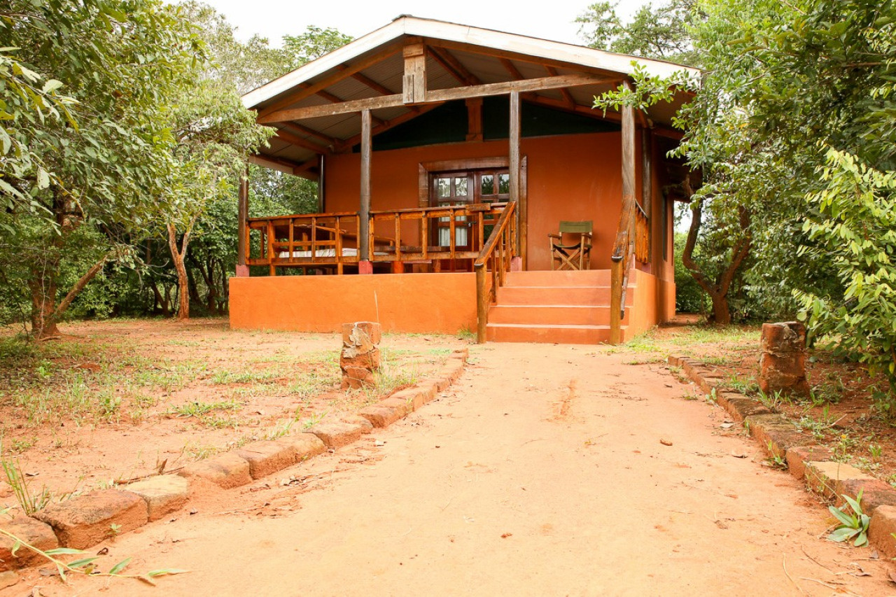 Familienfreundliche Lodge in einem unberührten Wald