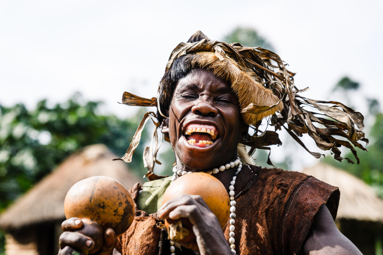 Kulturelles Erlebnis der Batwa People