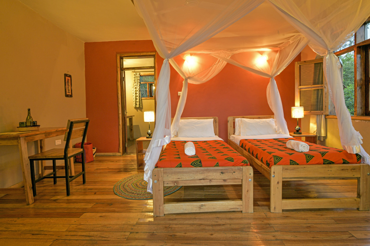 Warme und einladende Oase mit privaten Balkonen