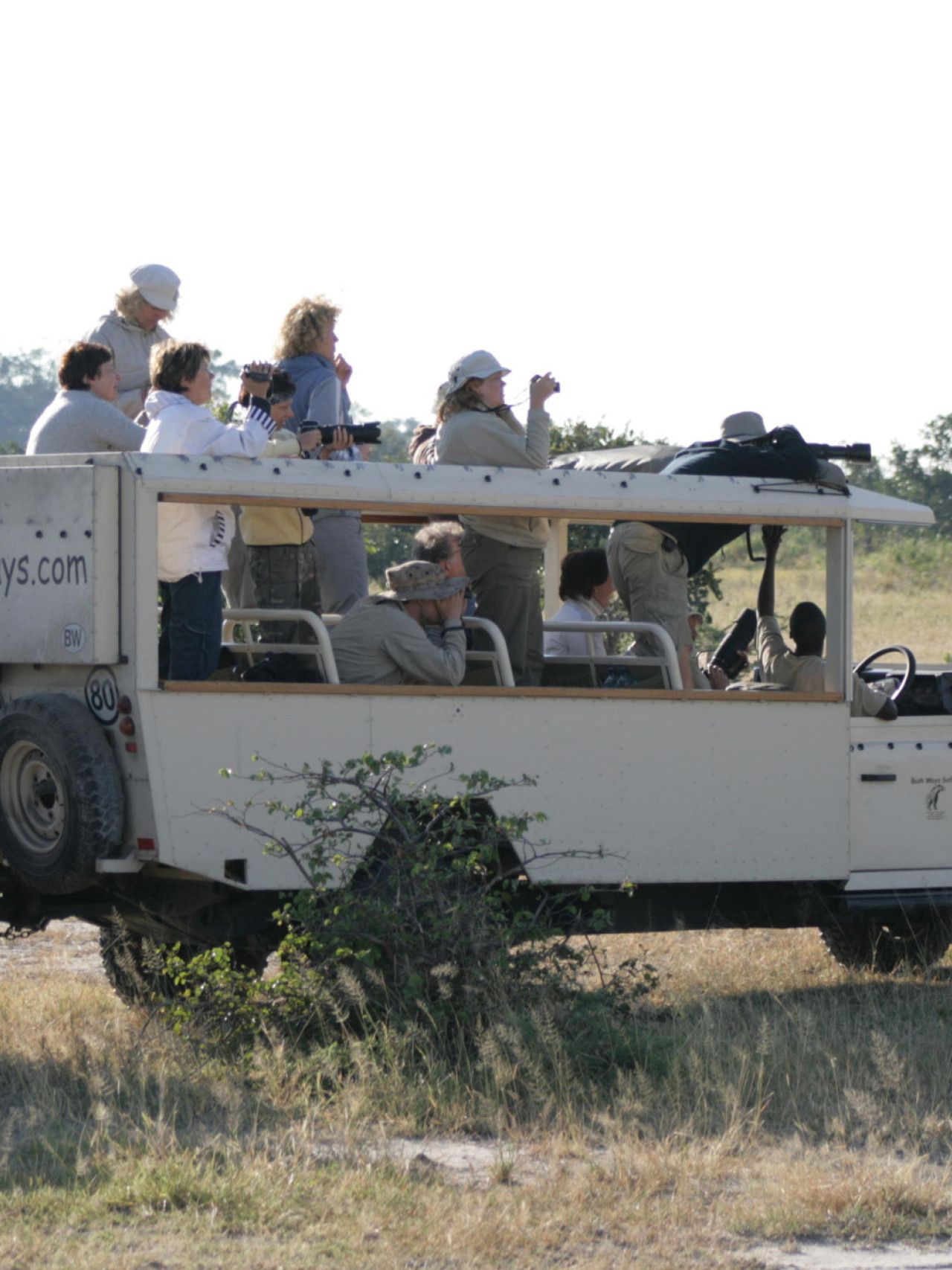 Speziell angefertigte Safarifahrzeuge