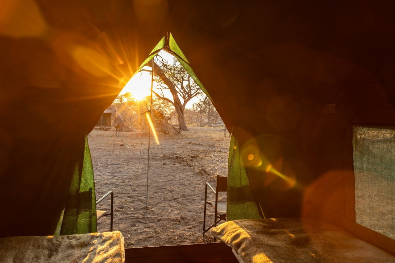 Herrlicher Ausblick bei Sonnenaufgang
