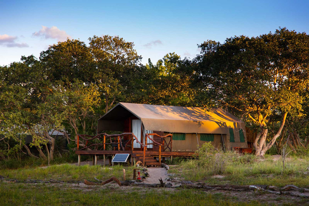 Authentisches Camp für ein fantastisches Safari-Erlebnis