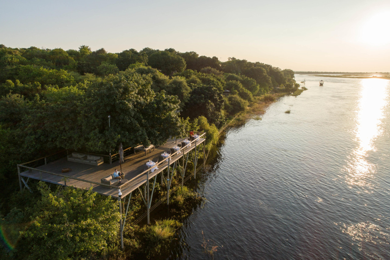 Großzügige Lodge im Chobe Nationalpark