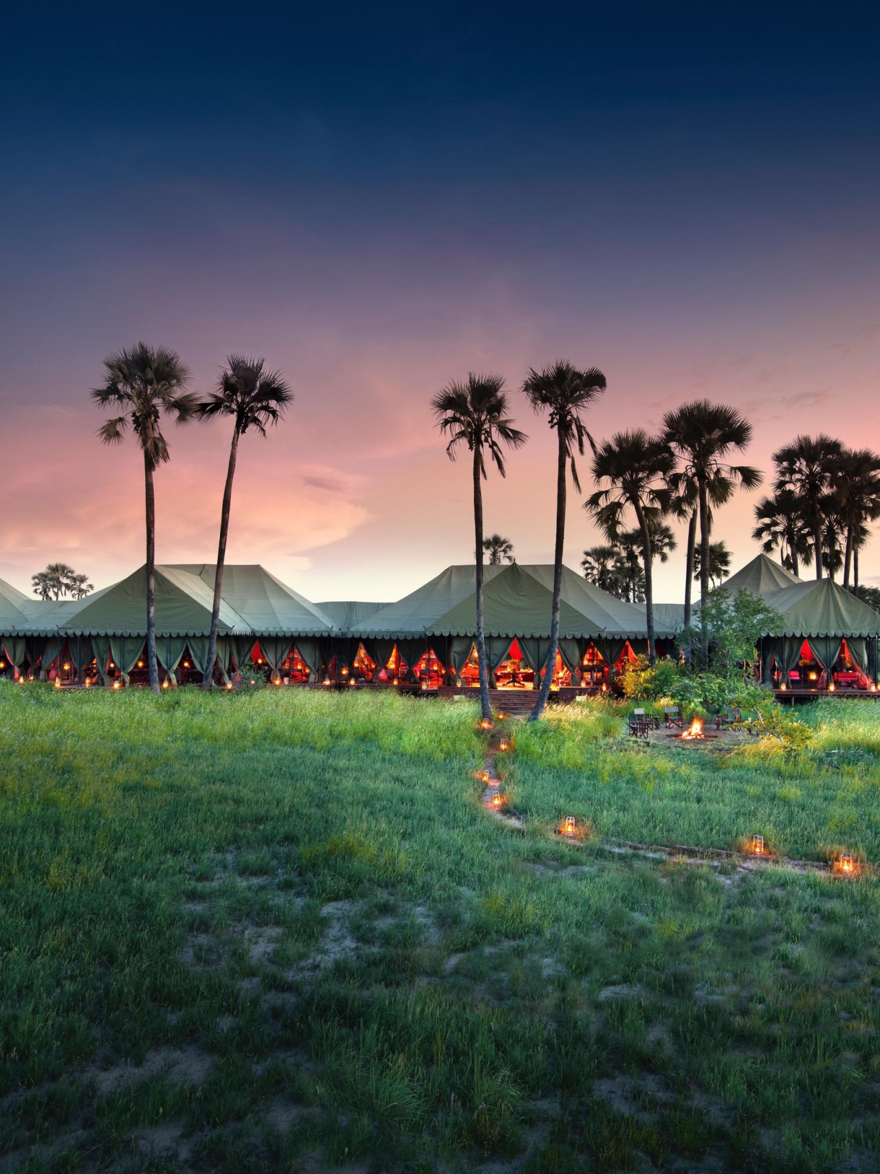 Stilvoller und luxuriöser Glamour in der Kalahari
