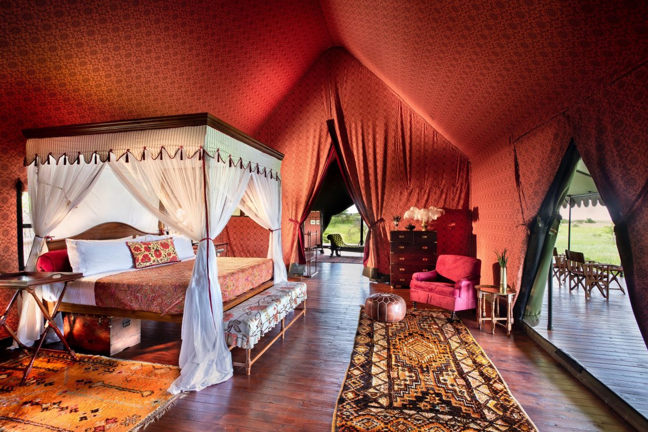 Fantastische Zelte mit edlen Textilien aus aller Welt