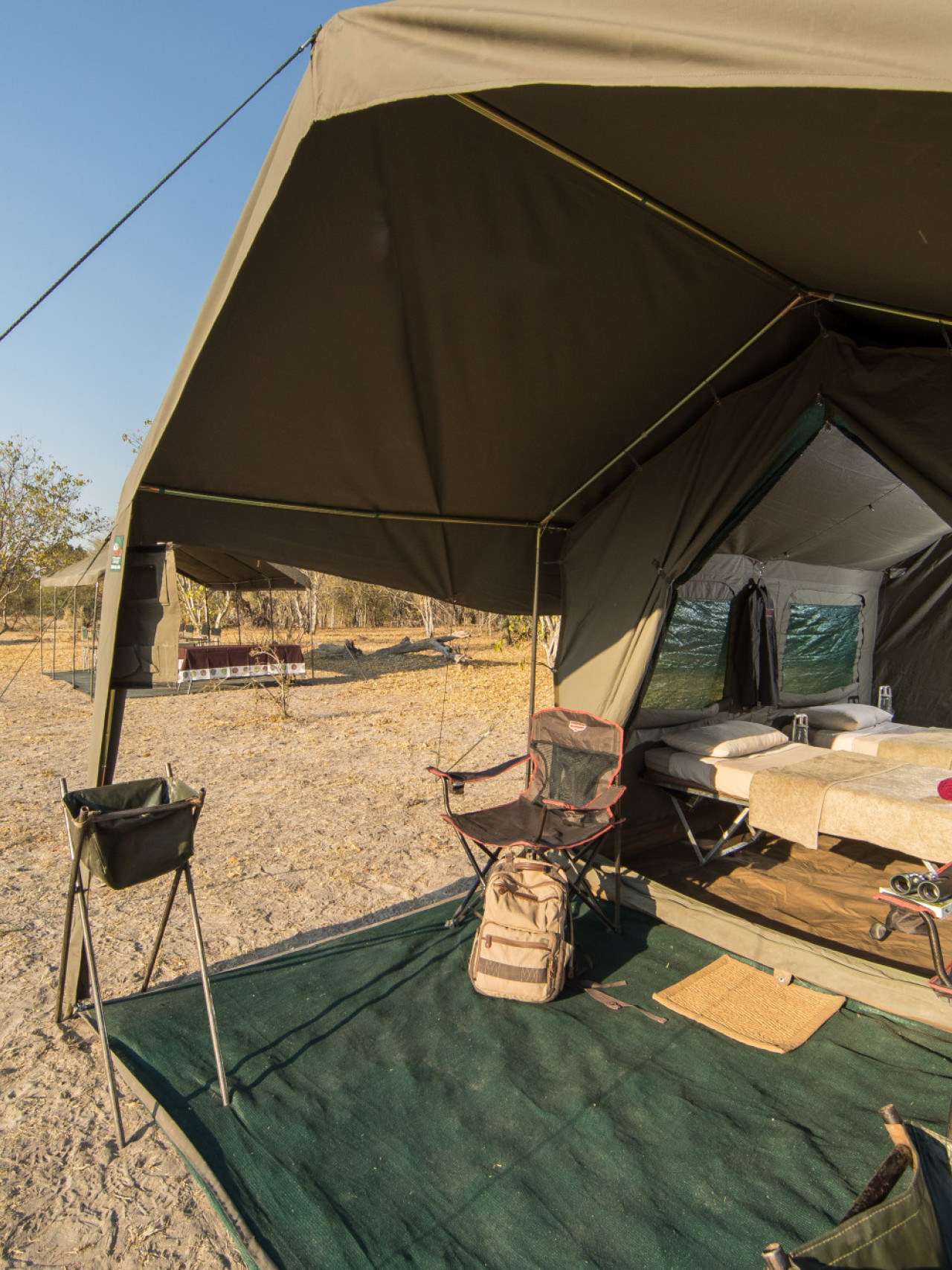 Authentische Zelte mit allem Komfort