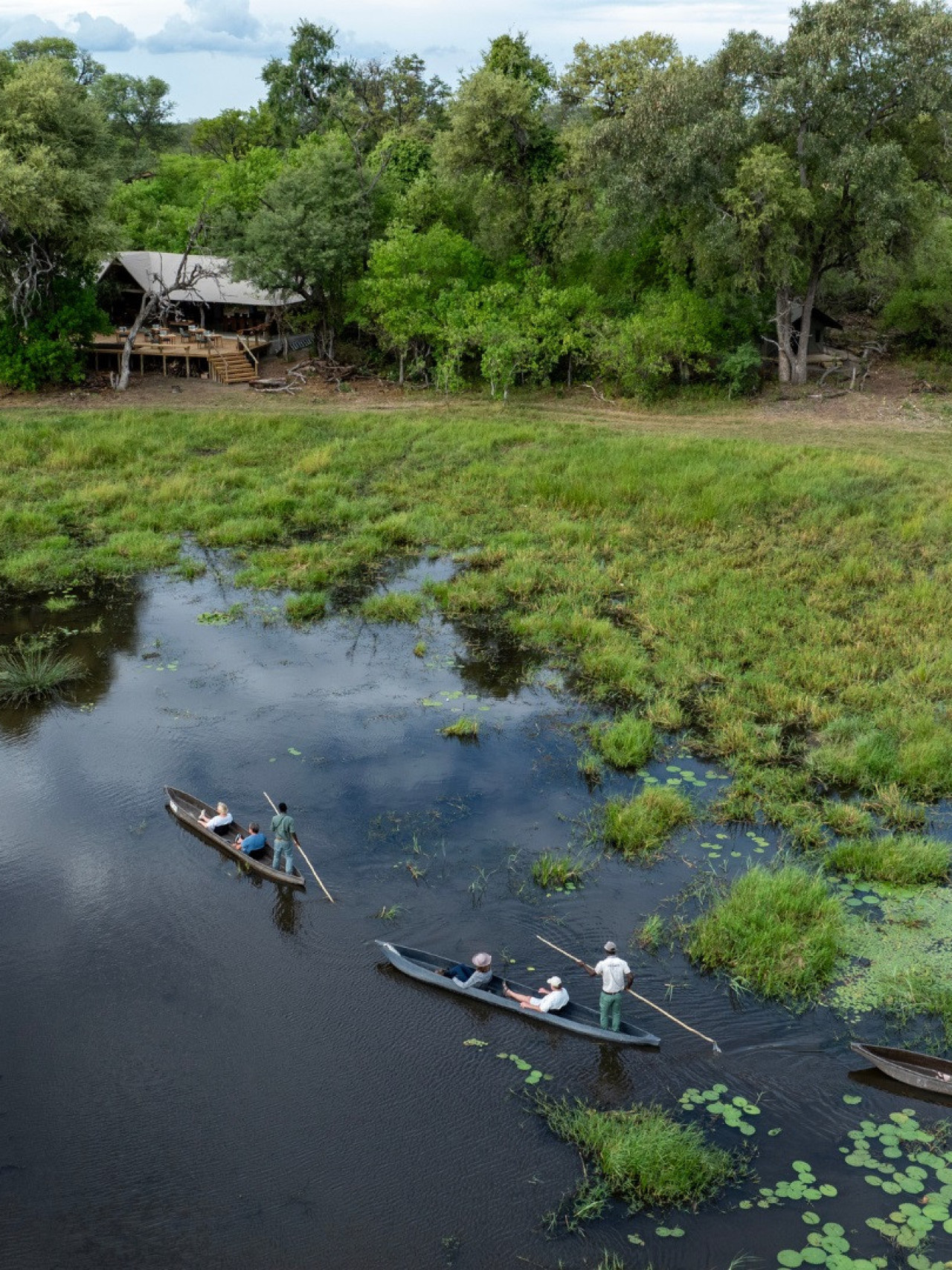 Ein friedlicher Ort am Mbudi Fluss
