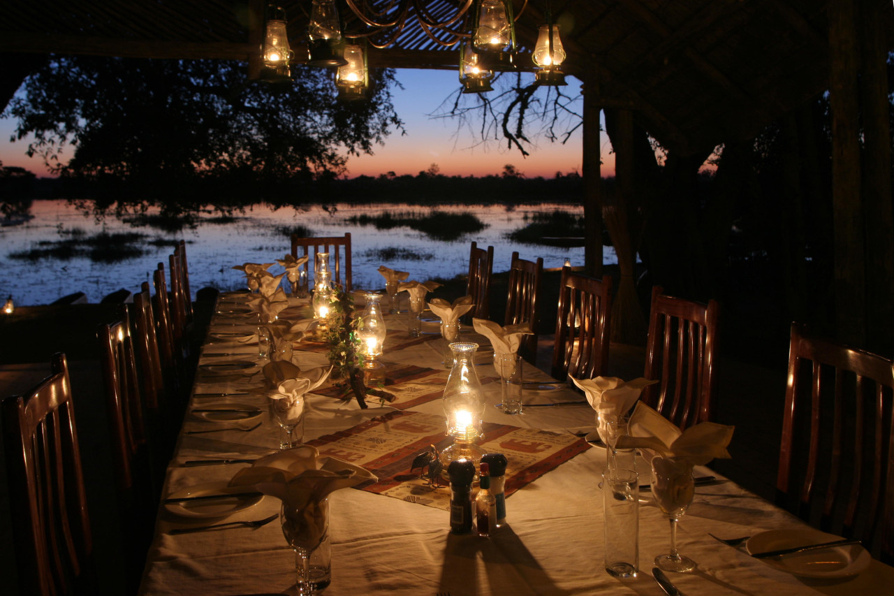 Dinner im romantischen Ambiente