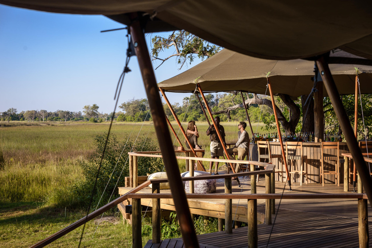 Tief versteckt am Rande des Moreme Game Reserves