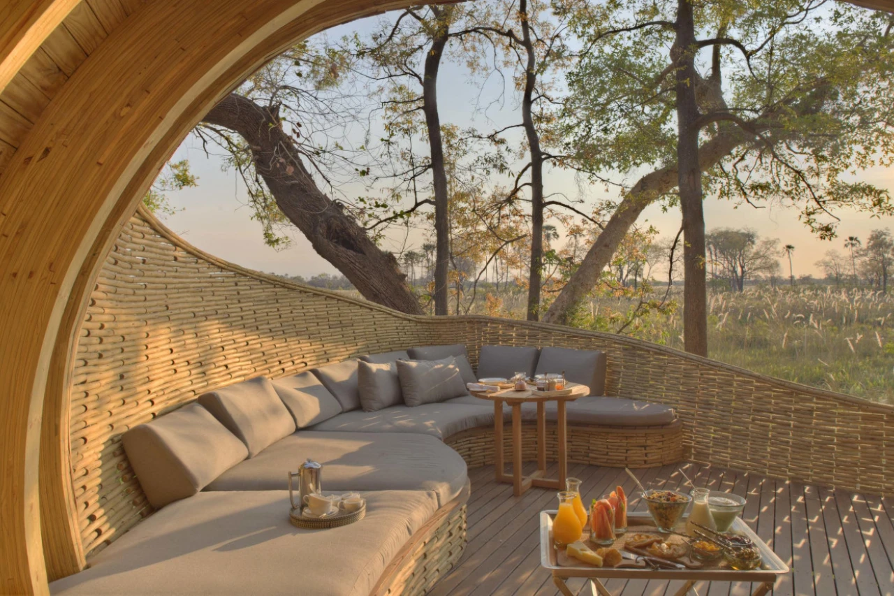 Sandibe Safari Lodge – Luxus & Design im Okavango Delta