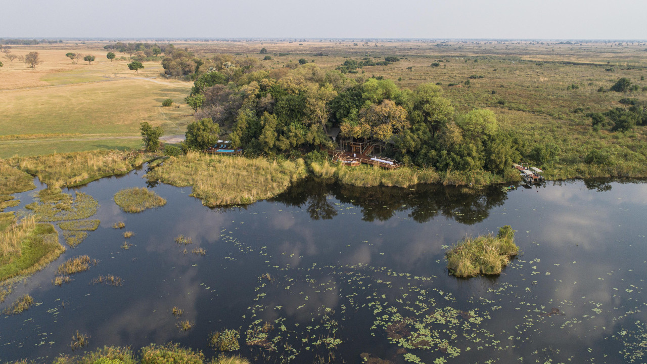 Zufluchtsort im Tierreichtum mitten im Delta