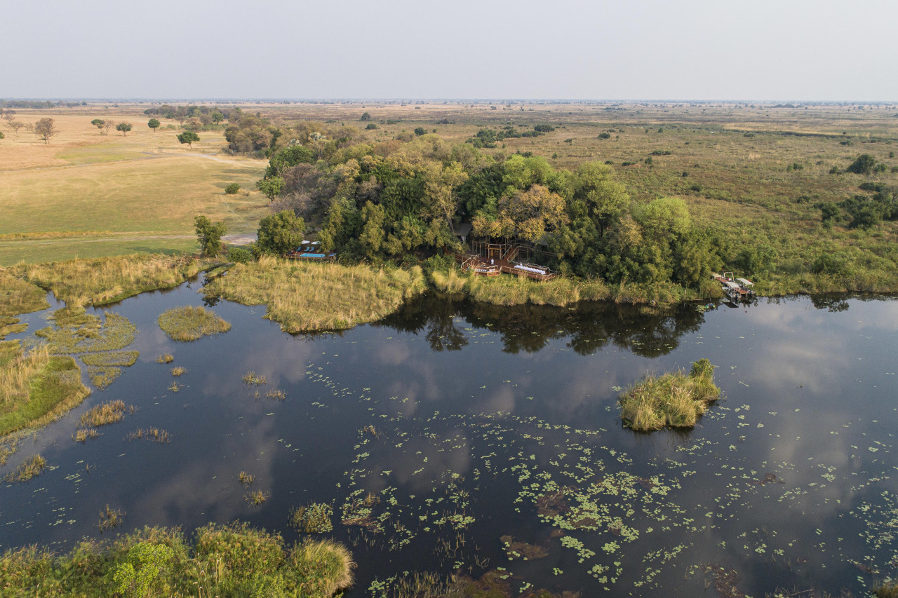 Zufluchtsort im Tierreichtum mitten im Delta