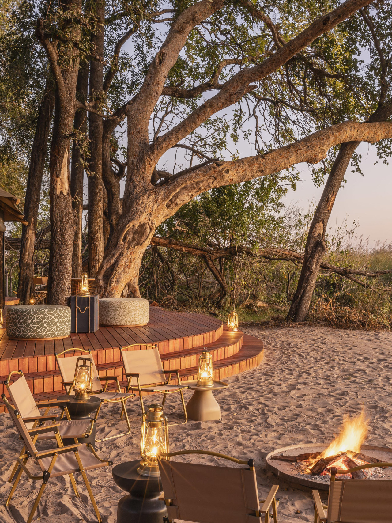 Zeitloses und charmantes Camp im Okavango Delta