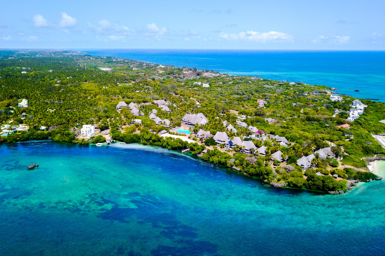 Inmitten exotischer Pflanzen im Watamu Marine Parks