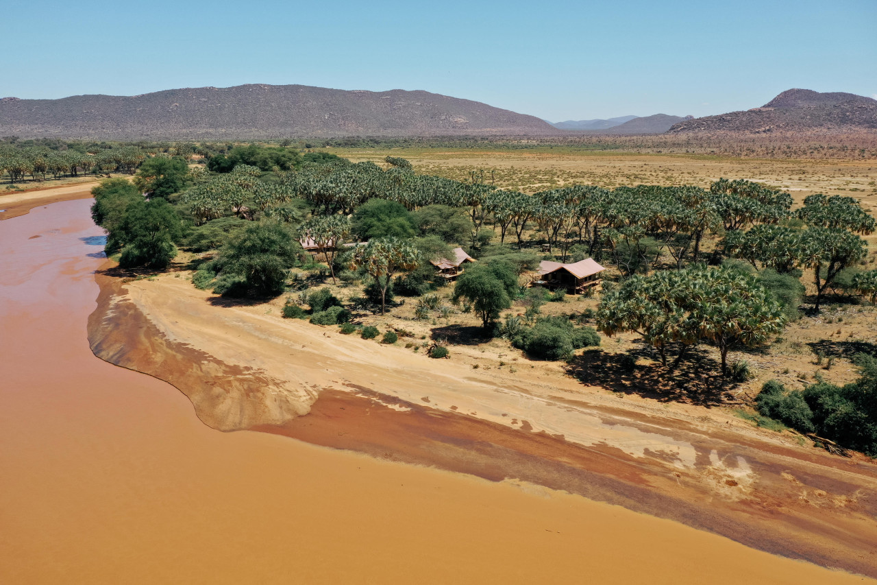 Schönes Camp in einer atemberaubenden Umgebung