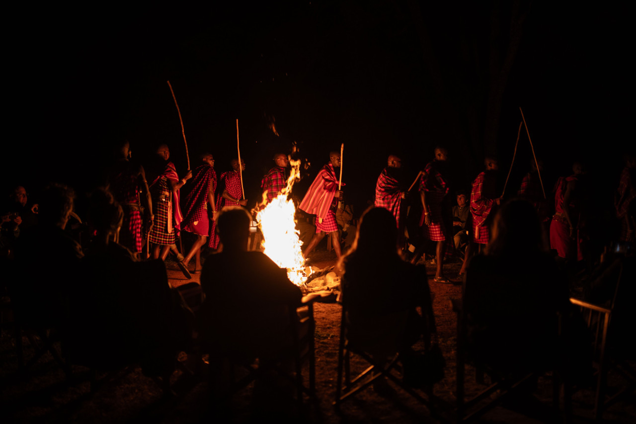 Im Camp lernen Sie die Massai-Kultur kennen
