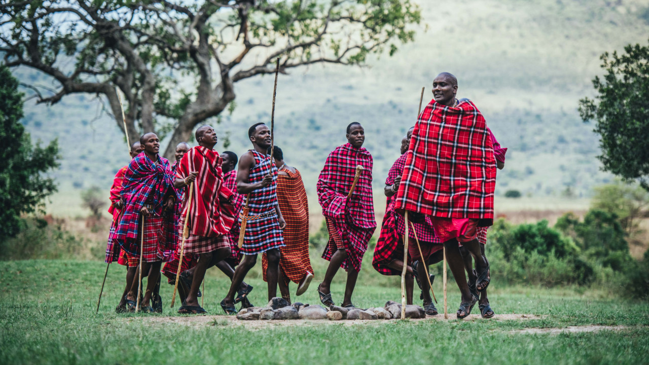 Authentisches Safari Camp im Massailand
