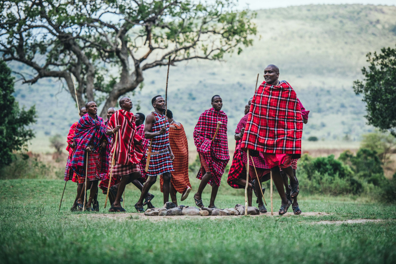 Authentisches Safari Camp im Massailand