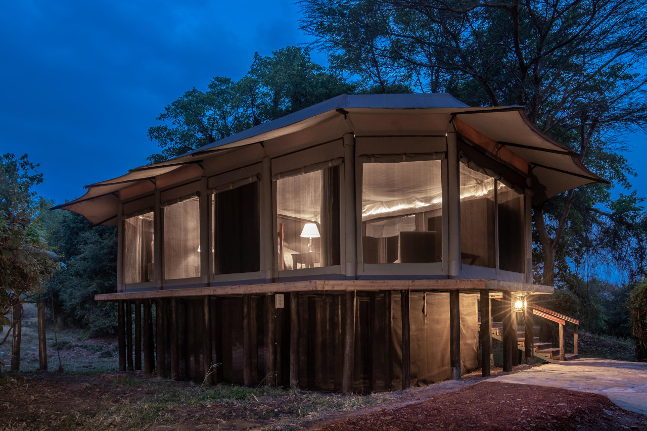 Naturnahes Camp direkt am Talek Fluss