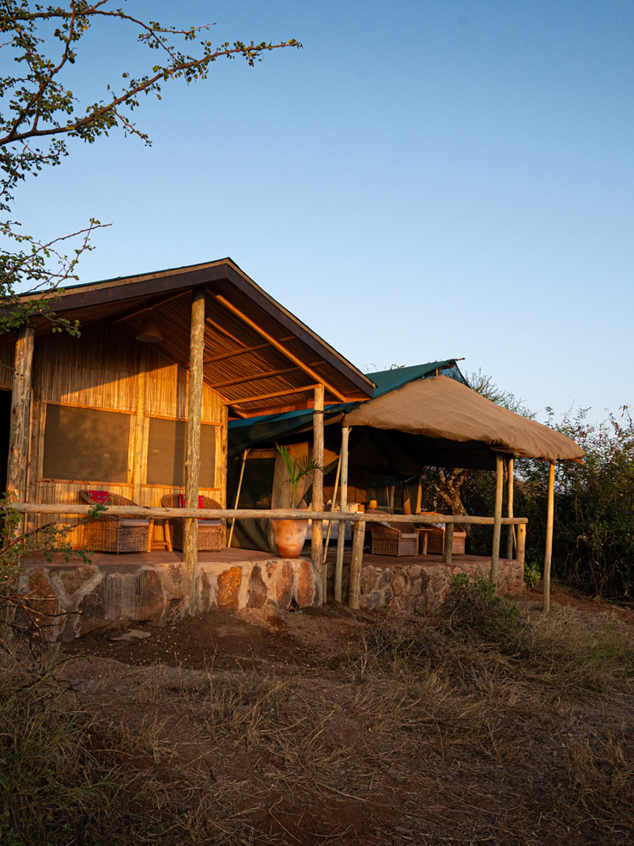 Autenthisches Safari-Camp mit Ruhe und Privatsphäre