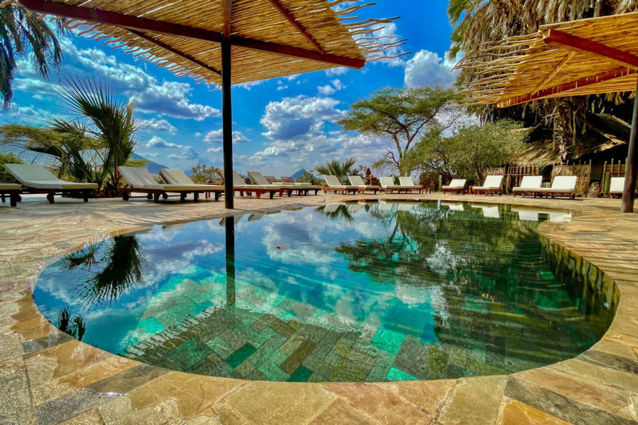 Nach spannenden Erlebnissen ein Sprung ins kühle Nass