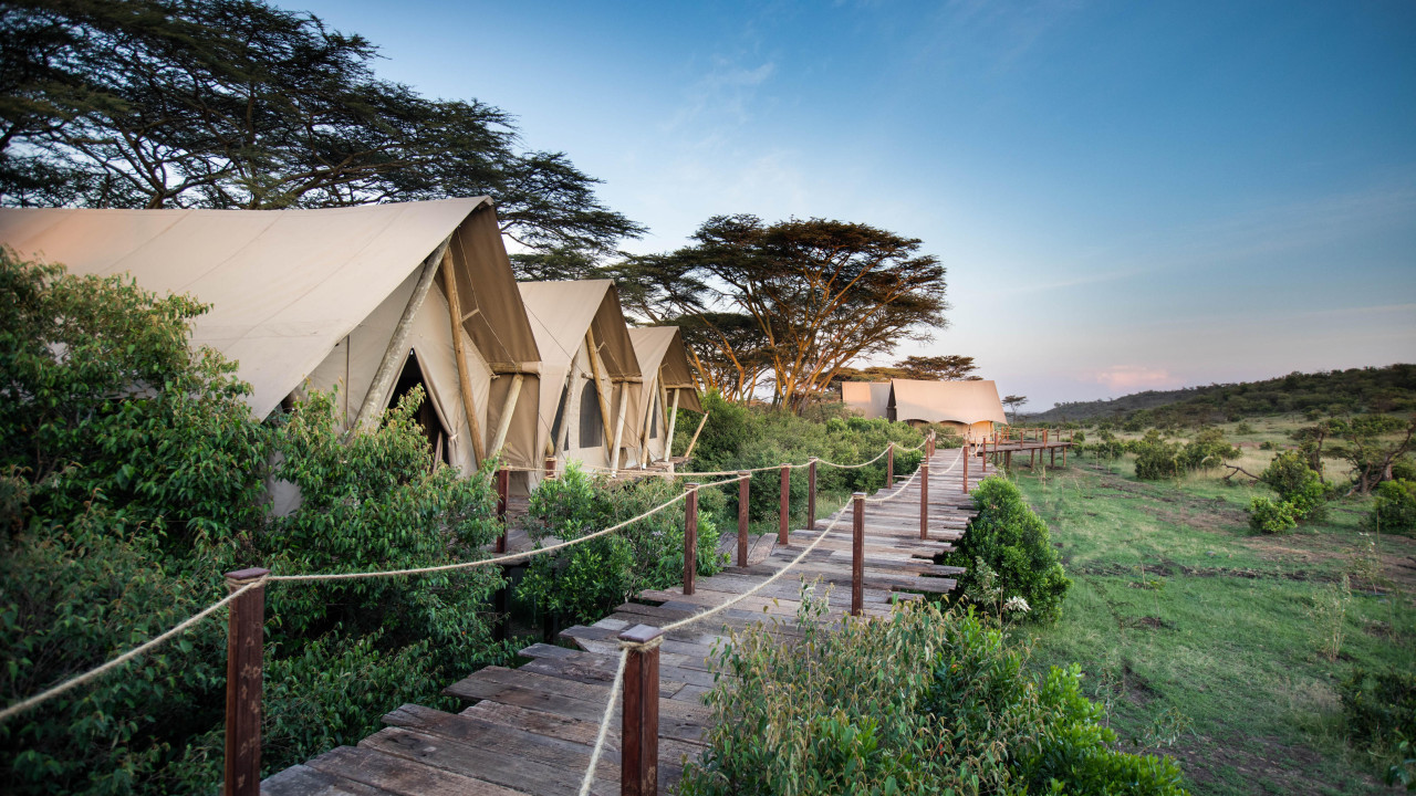 Perfekter Ort in Naboisho für eine Luxussafari in Kenia.