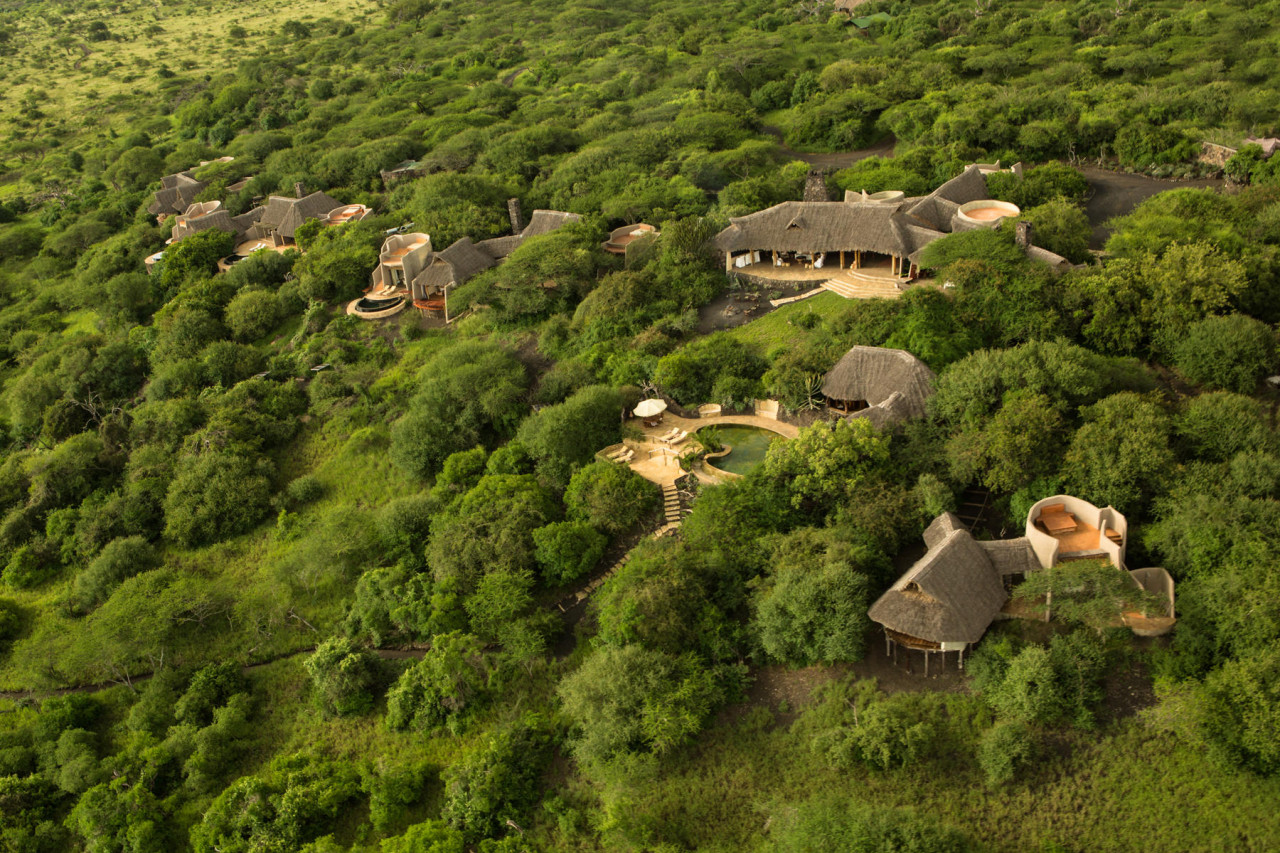 Luxus-Camp im Herzen der Chyulu Hills gelegen