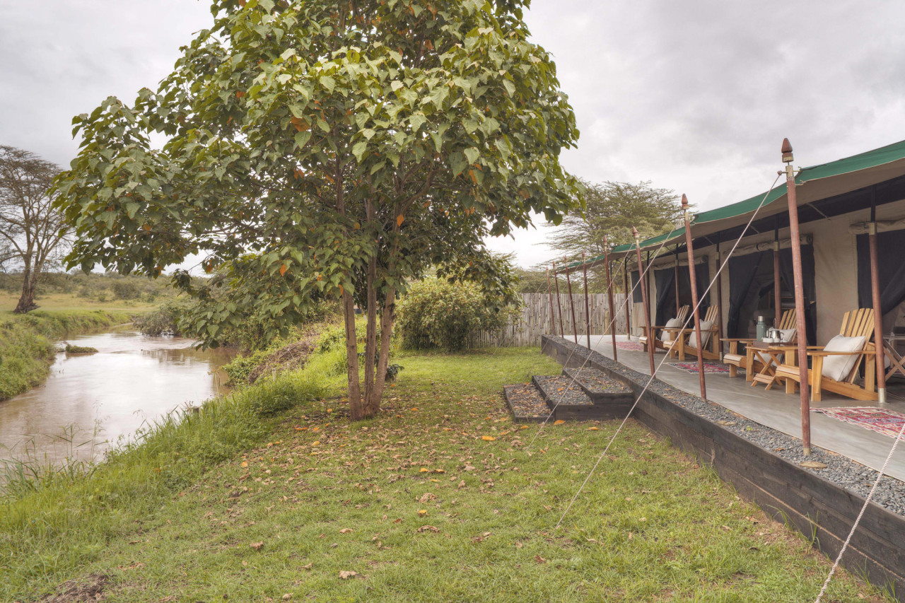 Authentisches Safari-Camp am Ewaso Ngiro River