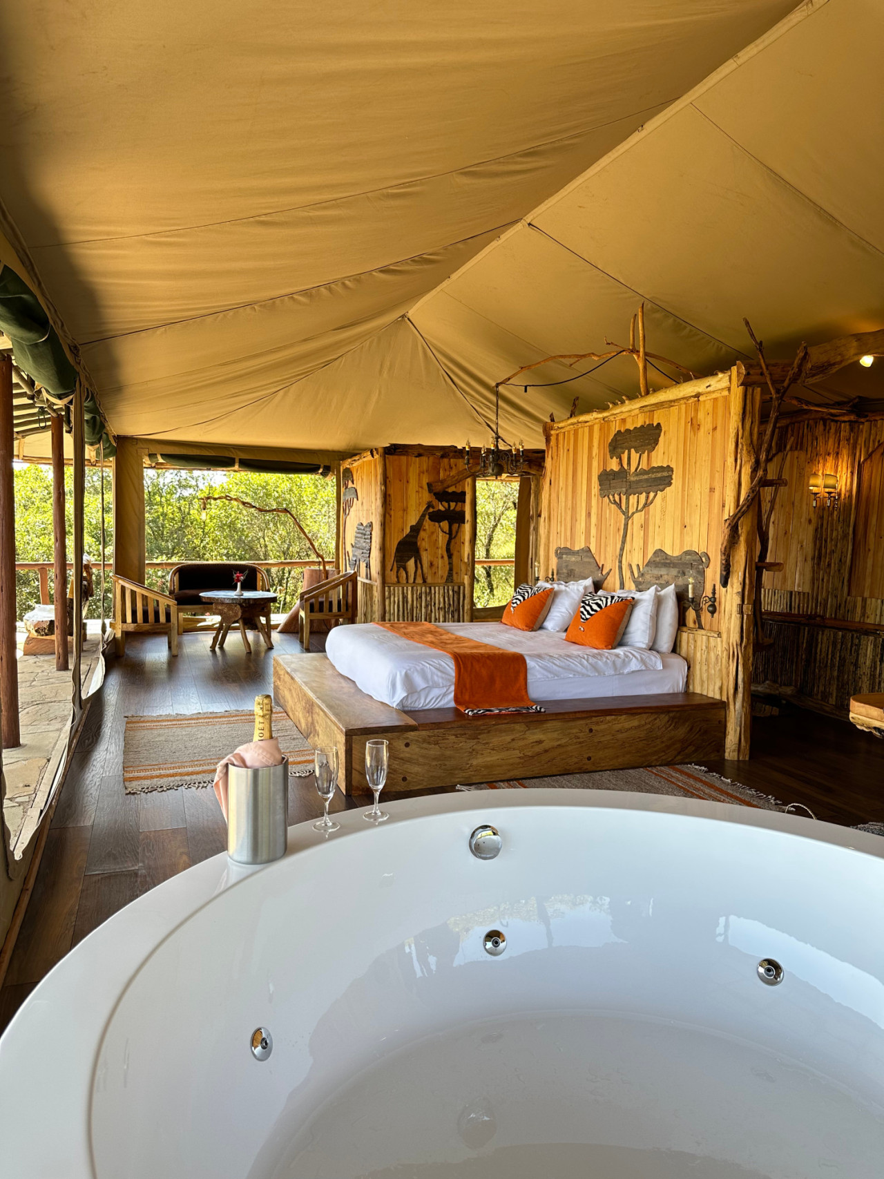 Kombination aus Luxus und Privatsphäre