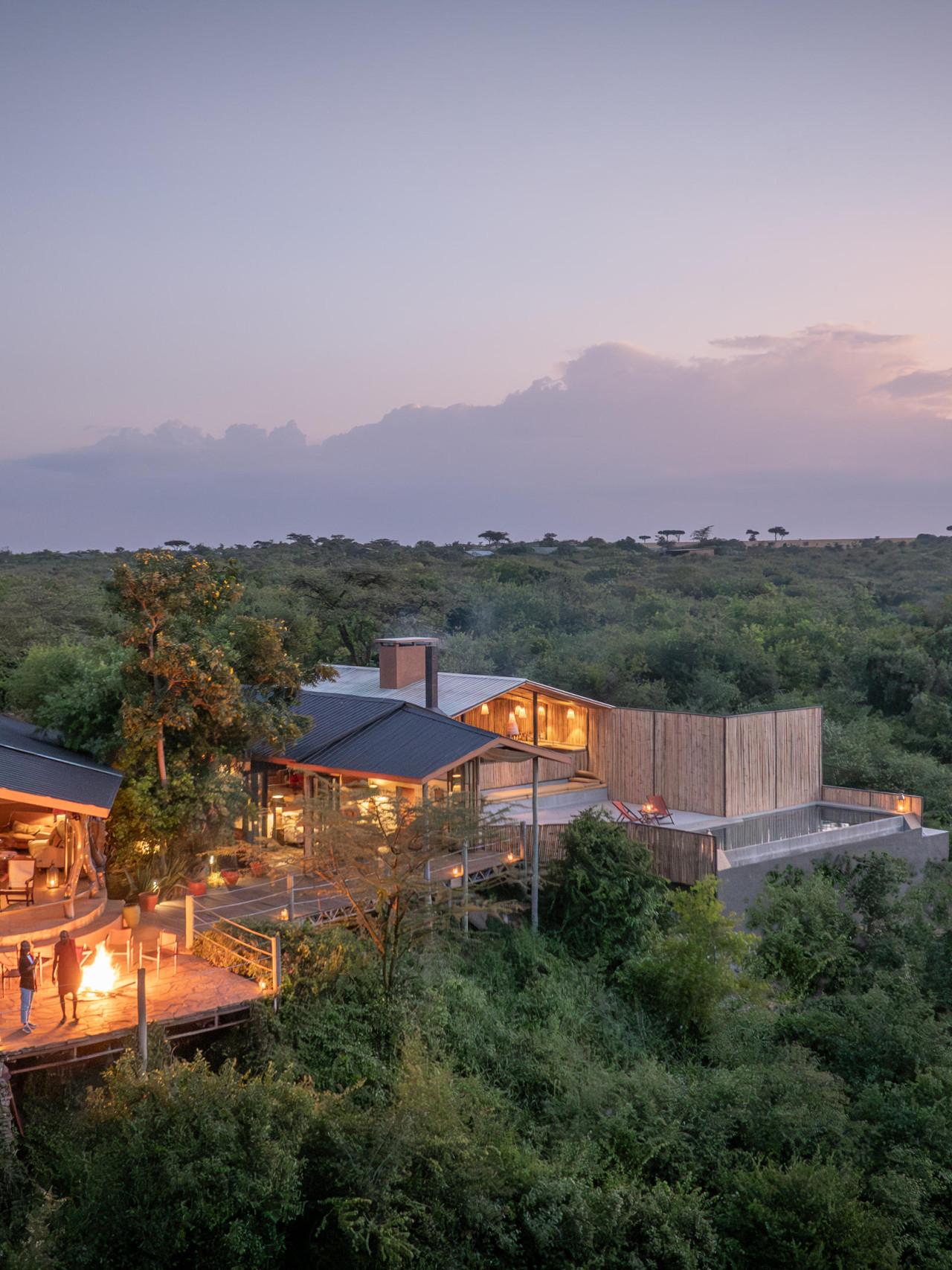 Luxuscamp in der Mara Naboisho Conservancy