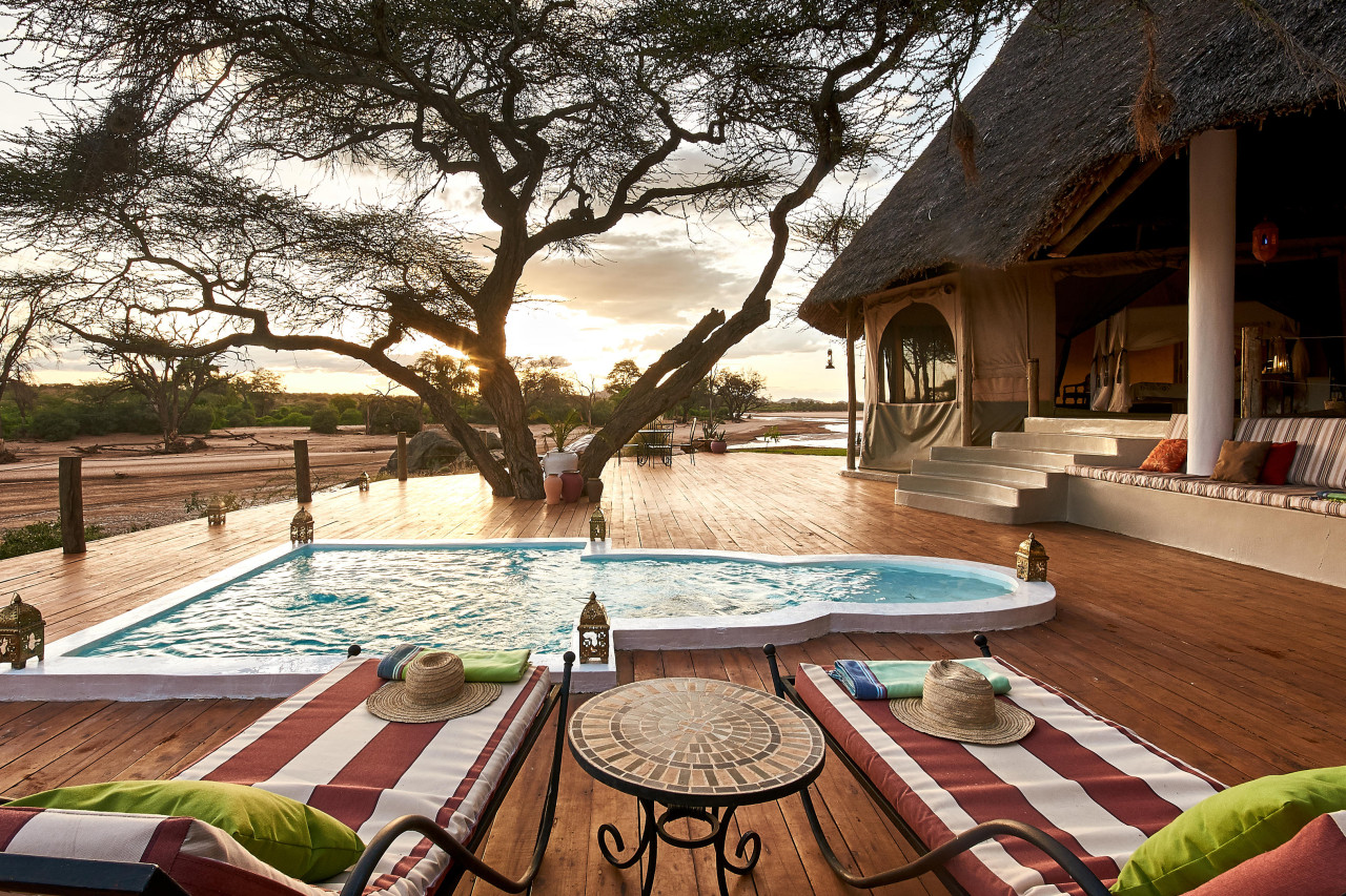 Luxu-Zelte im Herzen der Wildnis in Samburu