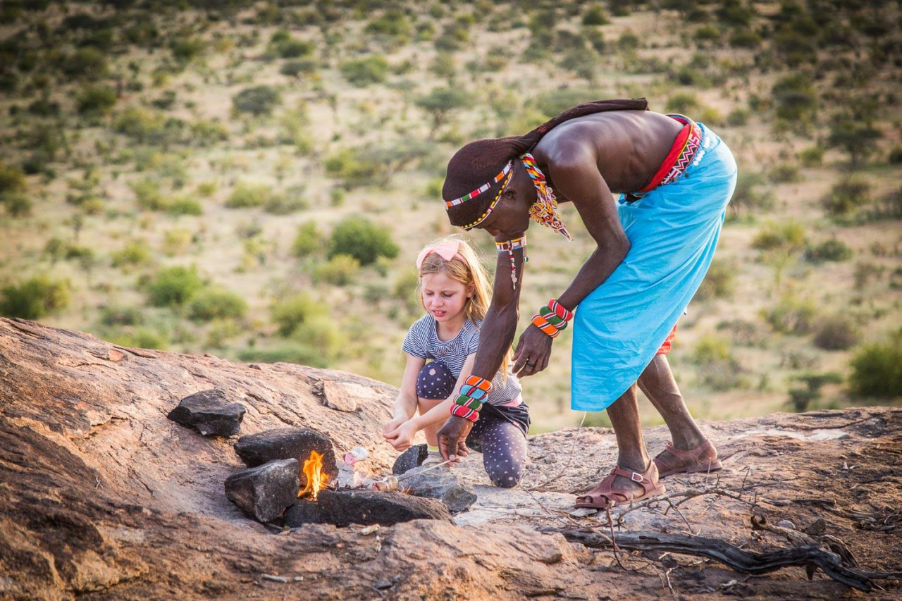 Kinder sind im Camp herzlich willkommen