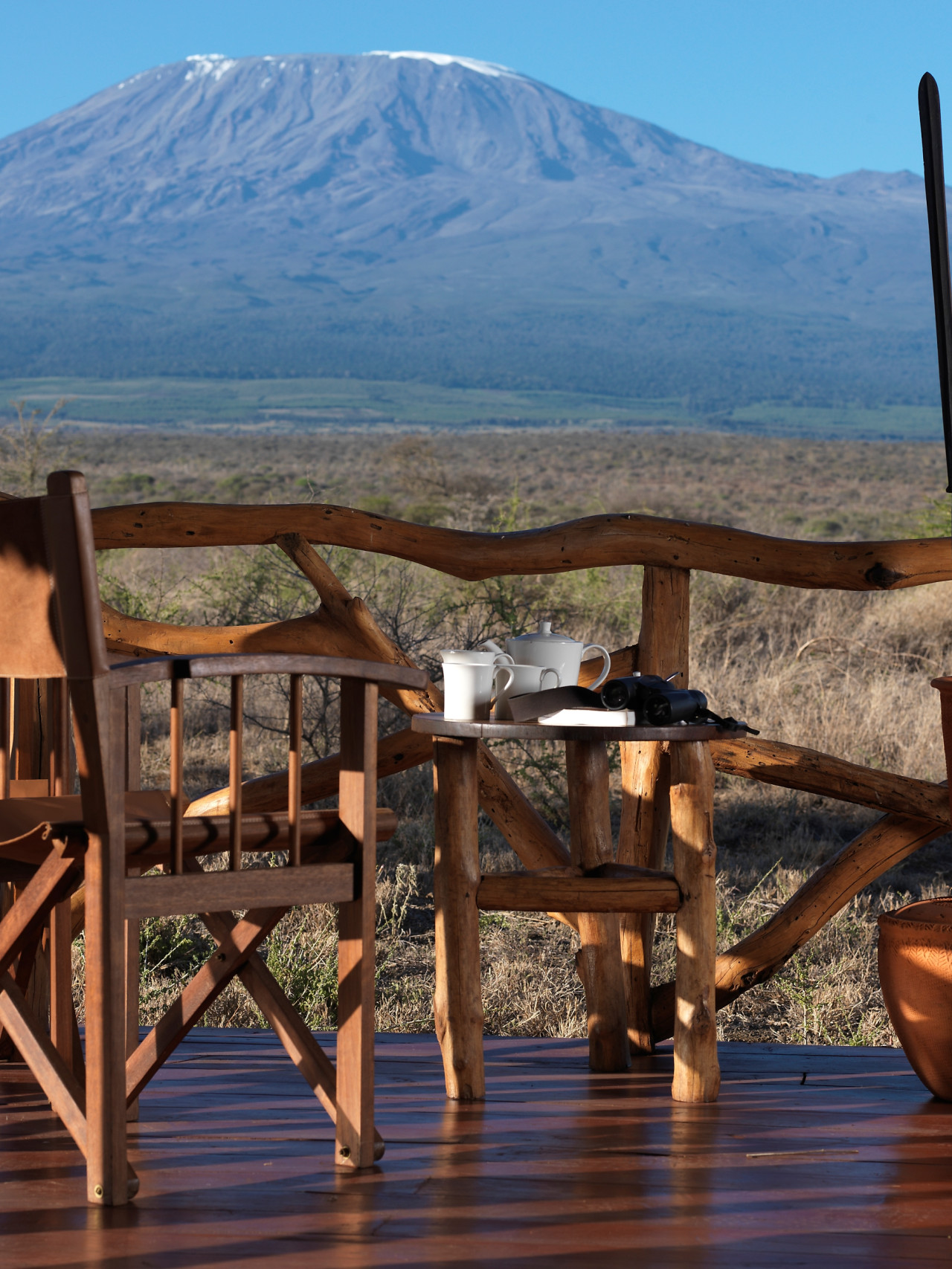 Die beste Lage für Ausblick auf den Kilimanjaro