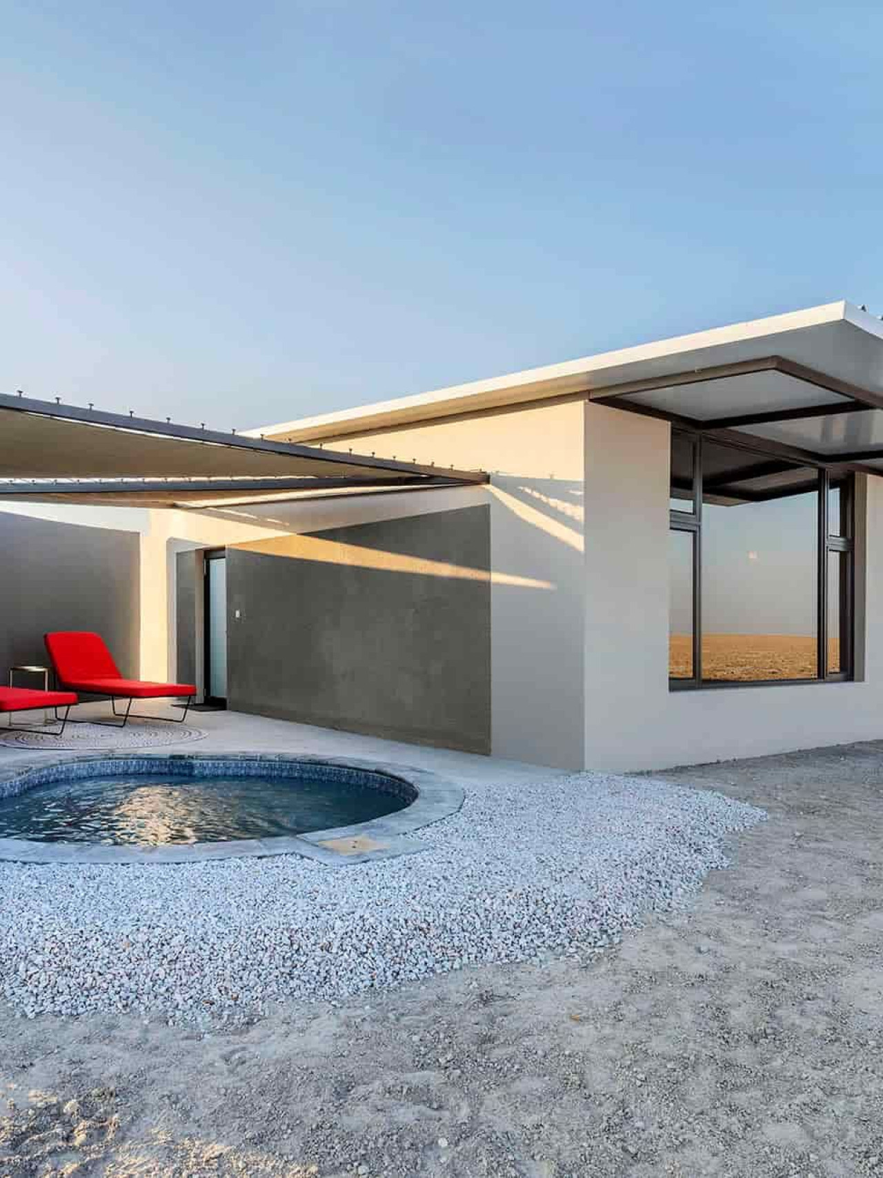 Stilvolle Lodge auf den Andoni-Ebenen