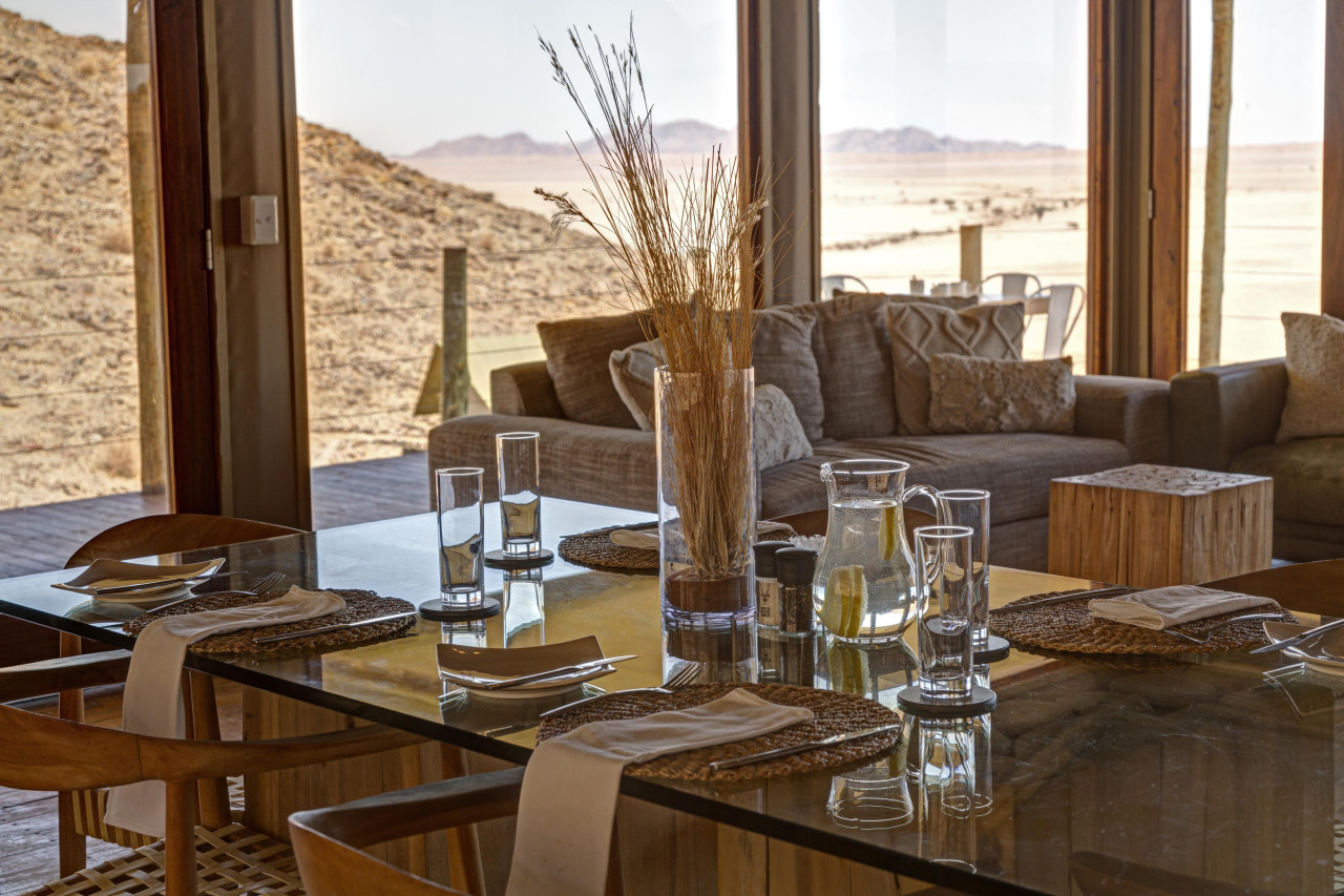 Essbereich im Haupthaus für schmackhafte Mahlzeiten