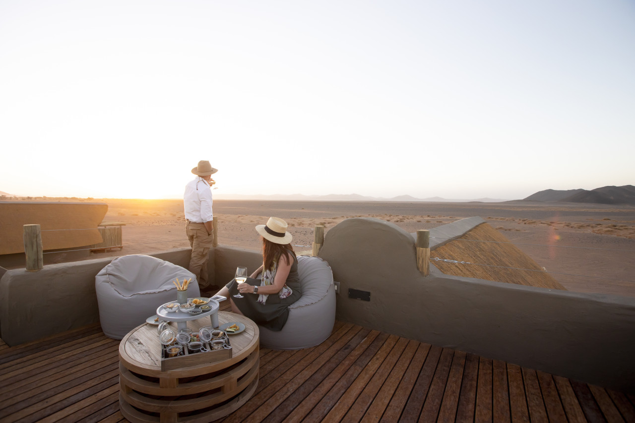 Romantischer Sundowner mit Ihrem Lieblingsdrink