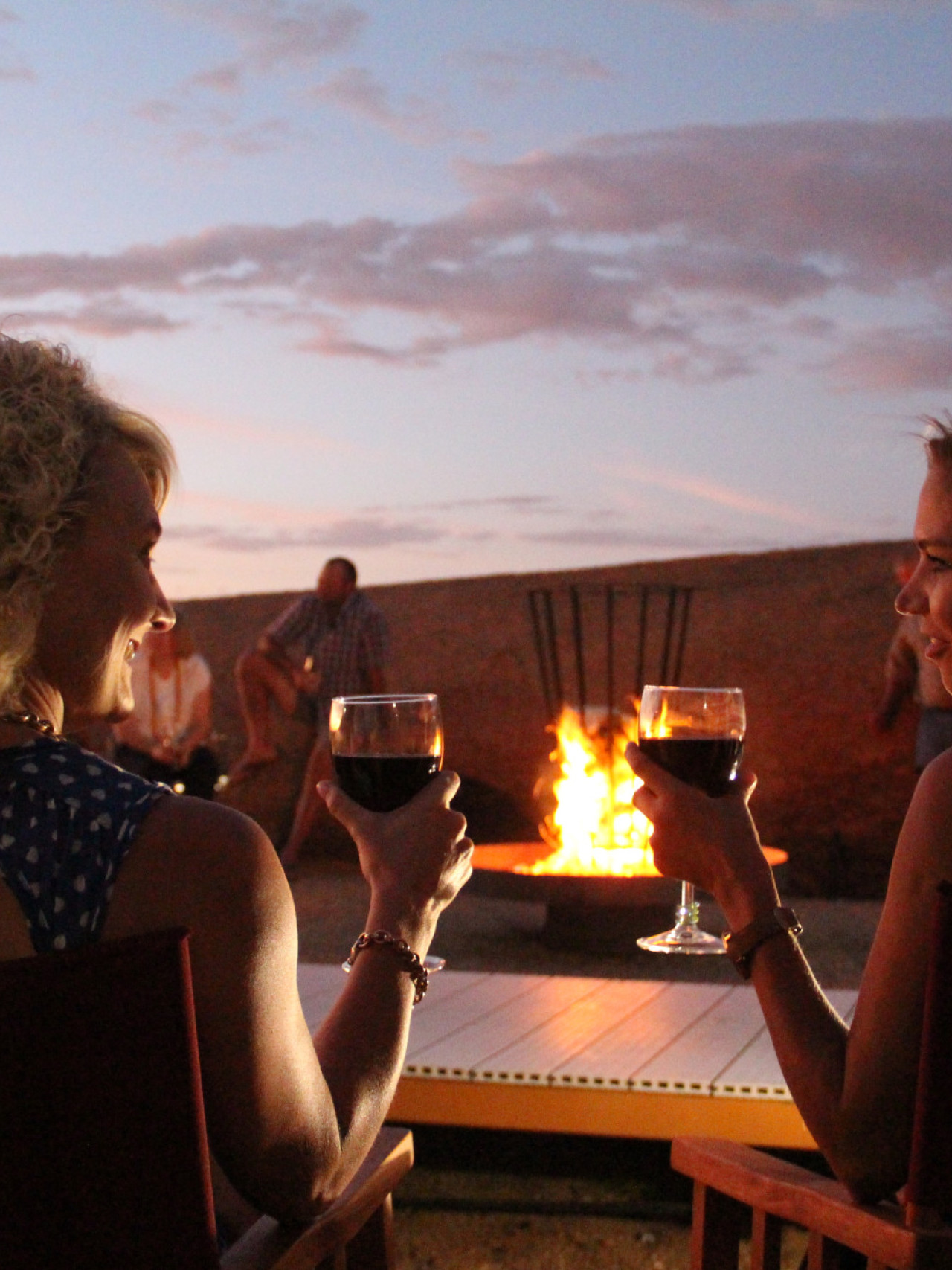 Gemütlicher Sundowner