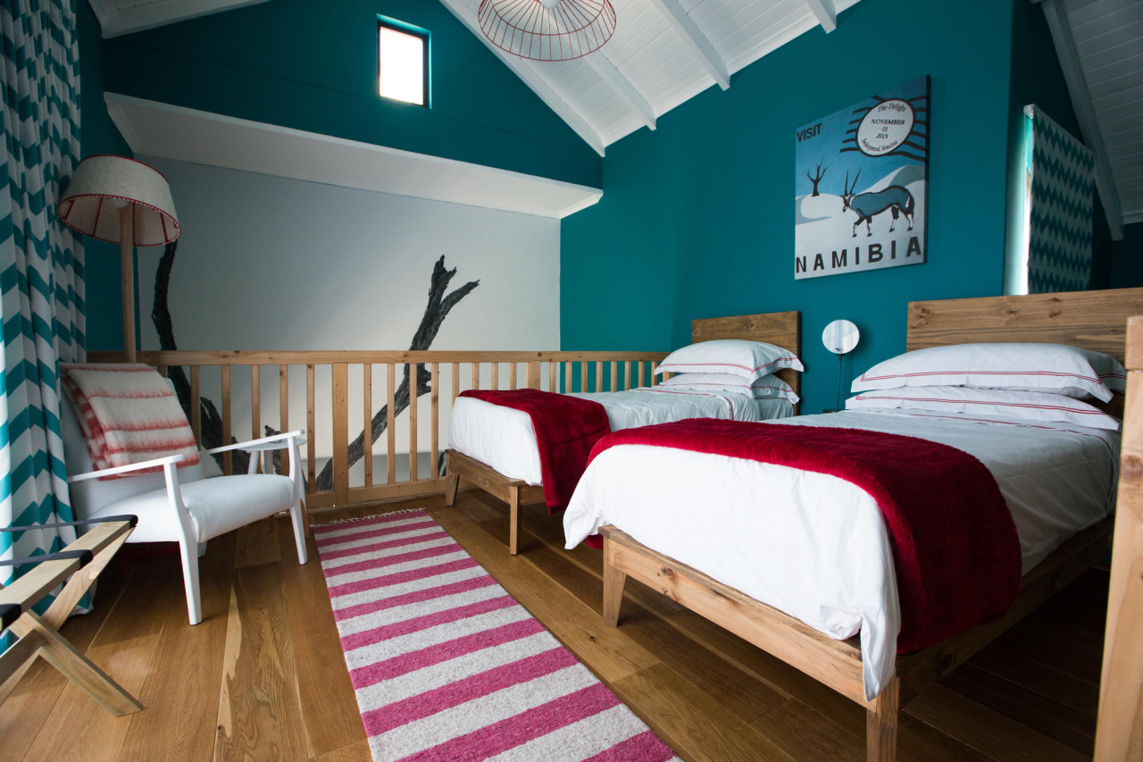 Loft-Zimmer für Familien für vier Gäste