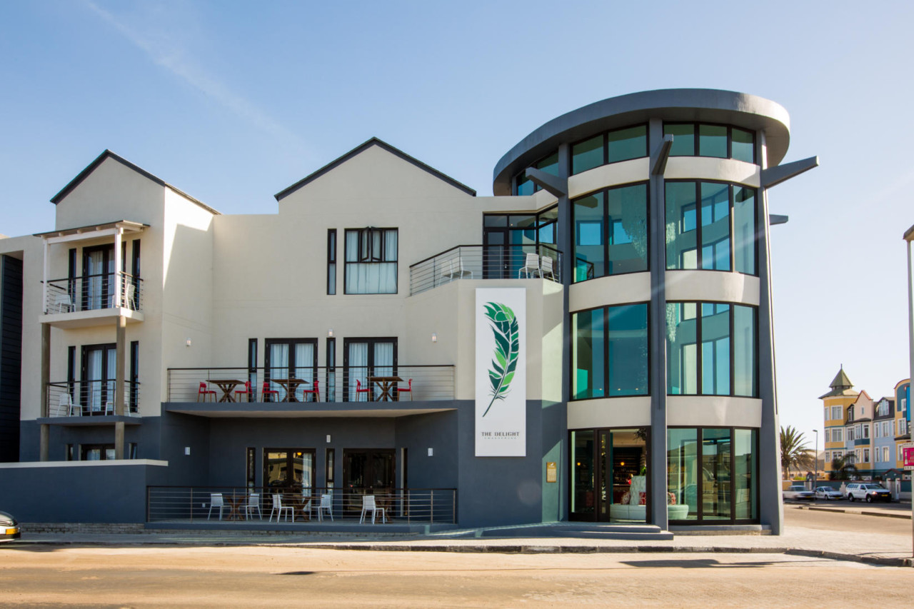 Modernes und einladendes Hotel in Swakopmund