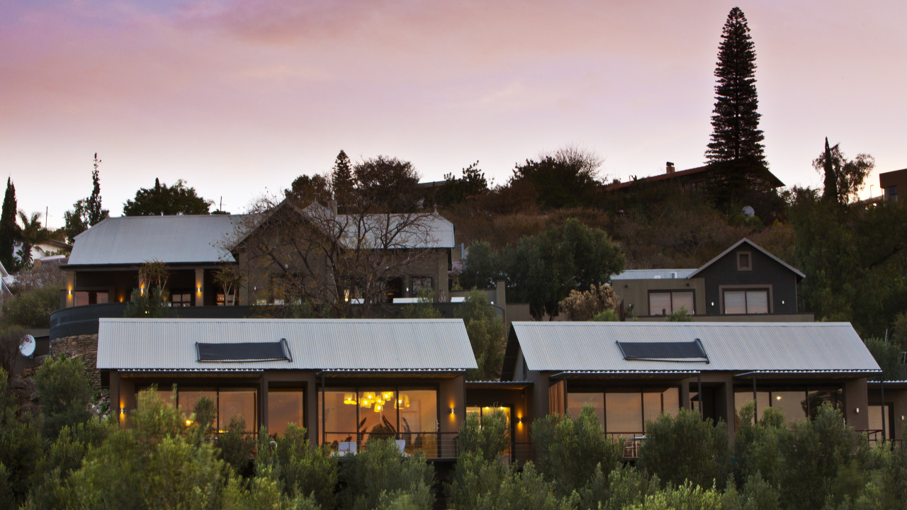 Boutique-Hotel in ruhiger Ecke von Windhoek