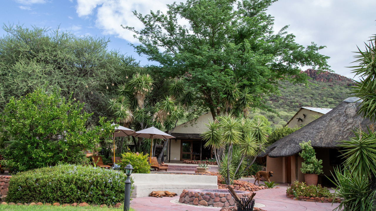 Authentische und produktive namibische Gästefarm