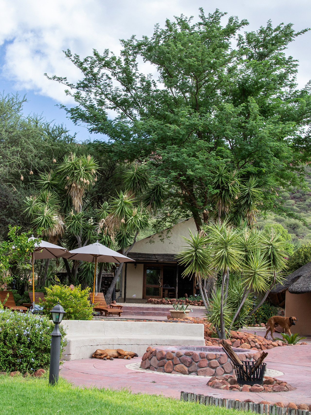 Authentische und produktive namibische Gästefarm