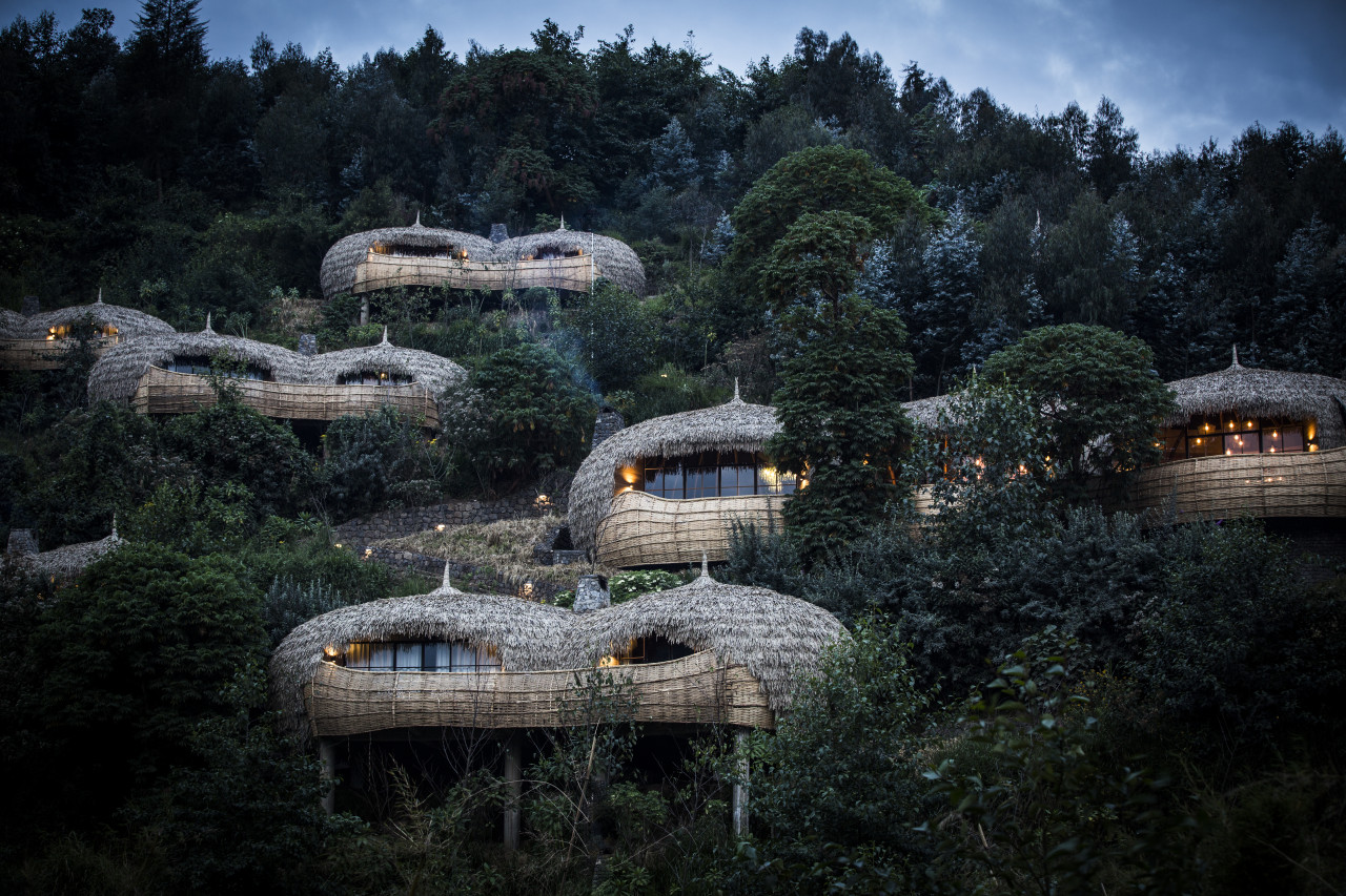 Nachhaltige luxuriöse Lodge im Regenwald