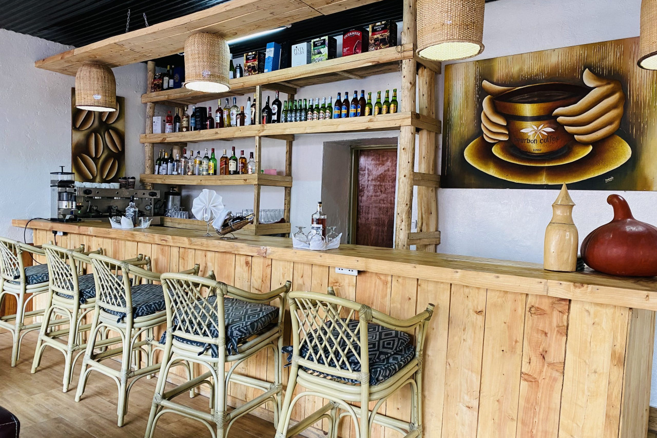 Gute Gespräche an der Bar