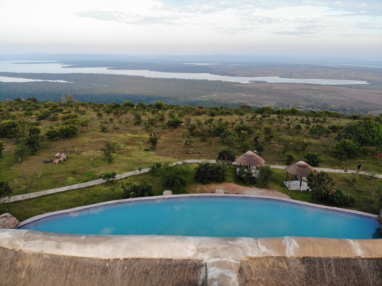 Fantastischer Ausblick vom Swimmingpool