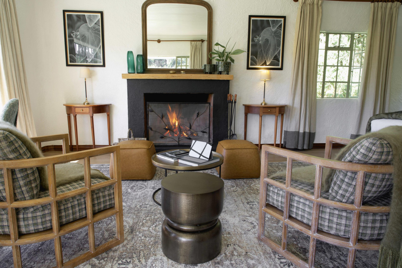 Großer Sitzbereich in jedem Cottage