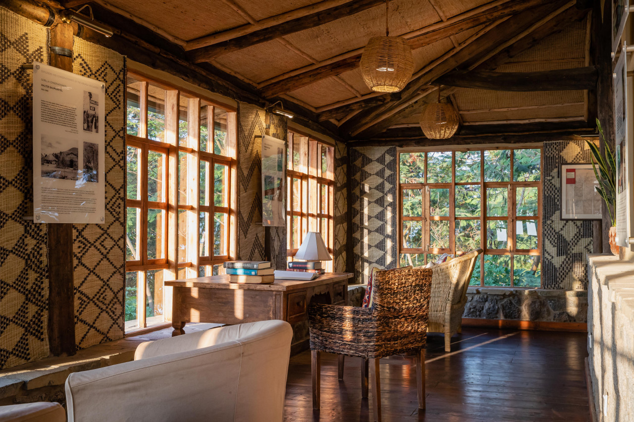 Map Room wurde zu Ehren von Dr. Dian Fossey errichtet