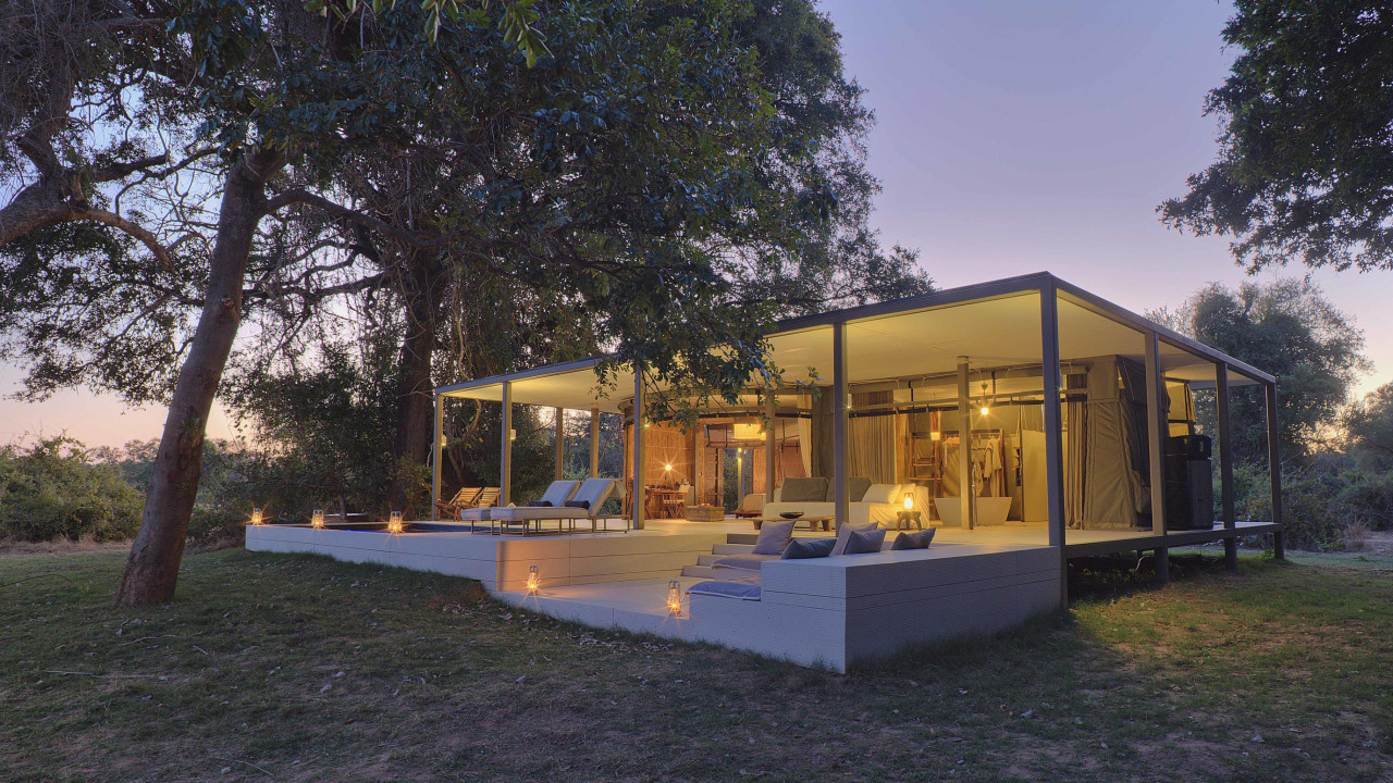 Einladende Luxus-Unterkunft am Chongwe-Fluss