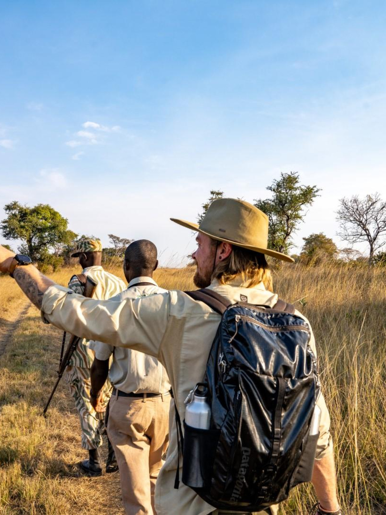 Intensives Erlebnis mit einer Fußpirsch im Busch