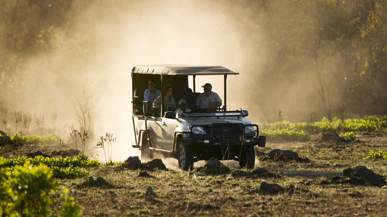 Spannende Pirschfahrt im Kafue-Nationalpark